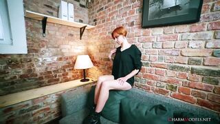 Mary Jane Redhead 30yo Angel Out of Panties but with Large Boots Clip