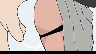 A walk in a park animation