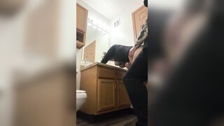 Doxy Wife Sneaks Away to get Banged in Bath