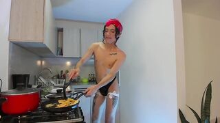 cooking in the majority carnal style, hawt chef mode