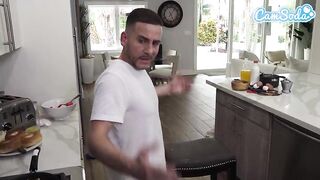 Got Up Sexually excited and Banged My Latin chick Step Mama Until That babe Squirted All Over The Kitchen