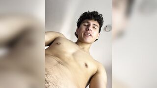 Hot hunk in shower