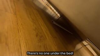 Blond Step Mama Giant Breasts Large Butt Banged by Step Son in Shared Couch Vacation Educate