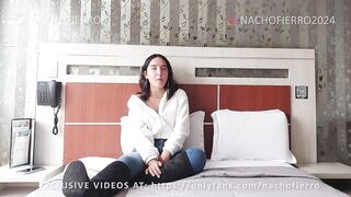 Hermosa Estudiante culona tiene SU PRIMER CASTING PORNO en Latinoamerica, debuta con nineteen años de edad