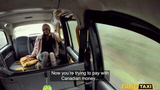 Fake Taxi Canadian hottie Karma Synn rides the Bishop hard