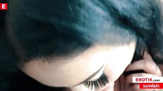 Large cutie AnastasiaXXX uses her entire body to milk him off! (GERMAN)