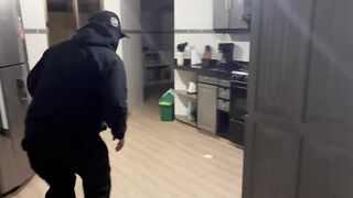 THIEF CAUGHT EXCITED PAIR HAVING HARD SCREWING! - SARA FILMS