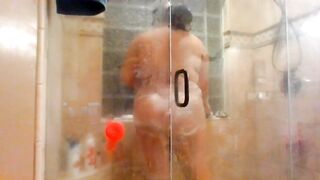 Shower teasing