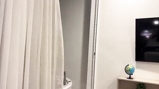 Stepson Can't Resist Stripped Stepmother and Bangs Her Out of a Cock rubber and Ejaculates on Her Face During the time that Daddy Works to Support Us