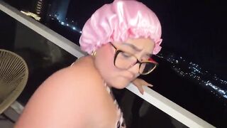 Stepson Can't Resist Stripped Stepmother and Bangs Her Out of a Cock rubber and Ejaculates on Her Face During the time that Daddy Works to Support Us