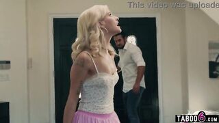 Deceiving stepdad screws his stepsons small teen GF after a lie