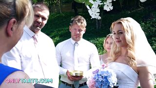 Marrying The Bitch - Hawt Bride Suck And Bang Large Ramrod Of Fortunate Most excellent Guy