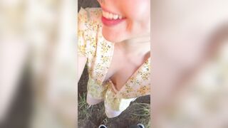 Bang me hard previous to some one watch us! Marvelous Girlfriend Screws Me on our 1ST DATE in the Forest