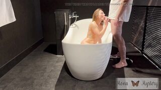 Teen Caught in the Bathtub and Screwed!