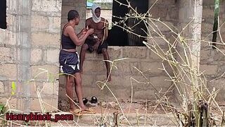 Honryblack porn1 - my gangster girlfriend actually screw outside our abode prt1