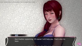Murmur 23 - Shinigami Sweetmeat Masturbation on Dining Table Then Adam Crams Helans Massive Breasts in Club