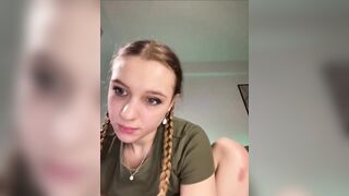 Riding sex-toy so hard with jucielussie creampie taut twat