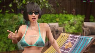 Shut up and Dance - Footjob on the Patio, Stepsis Gets Sexually excited (ep. 11-1)