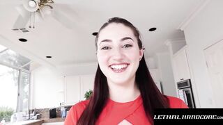 LETHAL HARDCORE - Slut Sloppy Oral-job & Cowgirl Ride