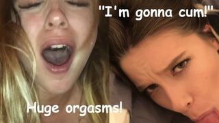 "I'm going to cum!" - My huge orgasms 1 - kinkycouple111