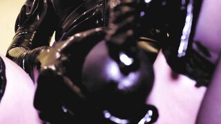 Ding-dong fetish latex.Mastix Eva Latex solo mother i'd like to fuck pink hair