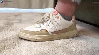 This babe Completely Detests His Balls!! Kicking, Stomping with Impure Soles on Testicles!