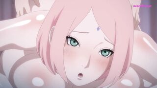 Sakura's Snatch Banged Hard and Creampied Unfathomable Inside