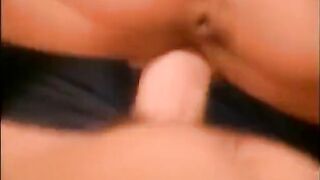 Lusty Brunette hair Sucks Balls Whilst Hawt Blonde Gets Banged During 3some