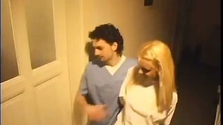 Doctor Prescribes His Patient Nice-looking Golden-haired Hottie Gina Pearl Specific Treatment Which Could Improve Her Endorphines Level