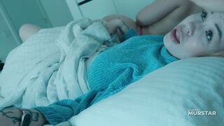Oops... Step son unintentionally cum in step mamma after screwed her in shared daybed at night in hotel room with Flexy Lover
