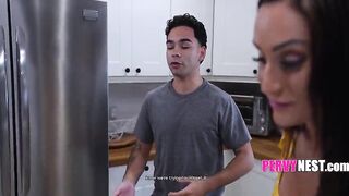 Step Mommy Teaches Her two Pump Chump How To Final Longer