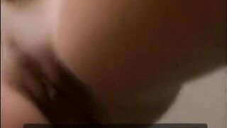 Luxurious golden-haired wench gives a great climax to herself and oldman