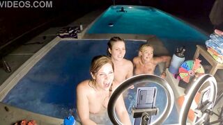 Sexy Tub Fuckfest With Helena Price, Delaih Grace, Scarlett Gushes WCA Productions