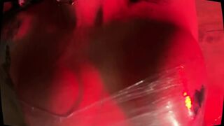 Shemlale Mistresse Naomiperv Turns Plastic Wrap Into Sex