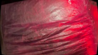 Shemlale Mistresse Naomiperv Turns Plastic Wrap Into Sex