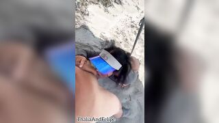 I was caught having sex absolutely bare on a beach in Chile.