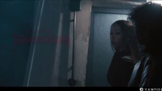 Black Vampire Seduces Female Mistresse - Lesbo Hardcore Dream