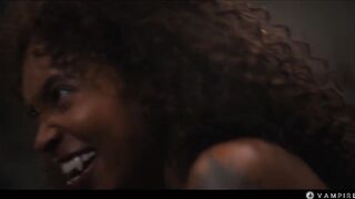 Black Vampire Seduces Female Mistresse - Lesbo Hardcore Dream