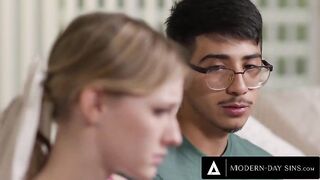MODERN-DAY SINS - Hormonal Teens Lose Their Virginity And Ends With Sexy Facial After Sex