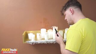 FAKEhub - This babe can't stop squirting and cums over and over on his large rod
