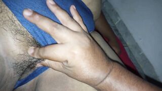 My spouse puts his schlong in my plump, hirsute vagina