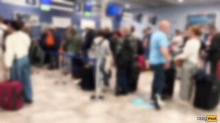 Public Knob Flashing in Airplane - I Brought Stranger to Cum in 2 Minutes