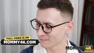MOMMY4K. Favourable dude Banging his Girlfriend's Mom