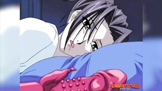 Anime Pros - Misako Gives a decision That This babe Can't Live Out of Her Stepson's Kazuhiko Shlong And Cum