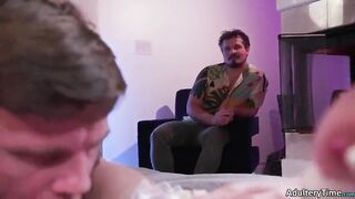 Tgirl Eris Jolie Cuckolds Boyfriend Robby Apples With An Other Weenie