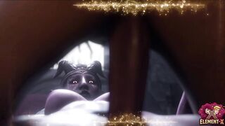 mother I'd like to fuck dominates ogre Shemale hentai and rides his large cock