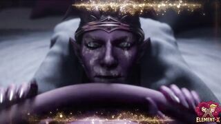 mother I'd like to fuck dominates ogre Shemale hentai and rides his large cock