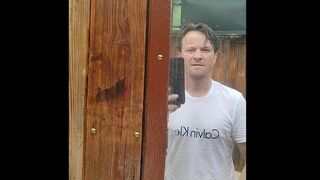 In the summer washroom