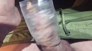 I love this dildo makes a cum explotion