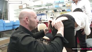 mother I'd like to fuck Katya Sikova's BOOTY Get Tag Teemed By two Hung Colleagues - 4K teaser